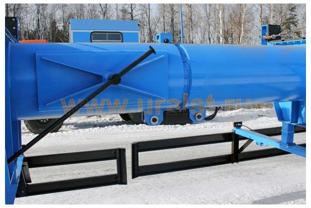 Полуприцеп рельсовоз ППО 22-23Д-Р