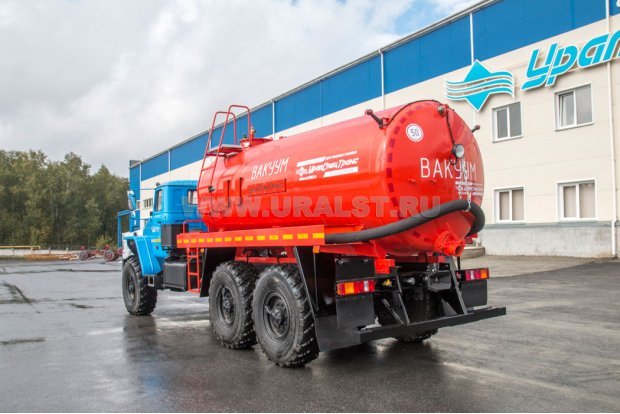 Автоцистерна вакуумная МВ-11 КО УСТ-5453 Урал 4320-60М