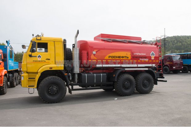 Автоцистерна АЦН-18 УСТ-5453 на шасси Камаз 65224-43