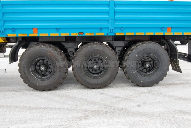 Полуприцеп бортовой ППБ 30Б-31-12К УСТ 9465, оси УСТ