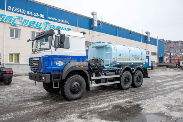 Автоцистерна АЦПТ-8НО УСТ-5453 Урал 5557-80