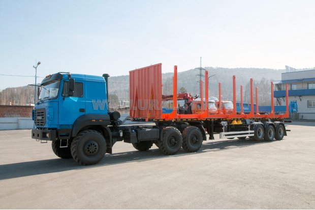 Полуприцеп сортиментовоз ППСВ 35Б-32-12