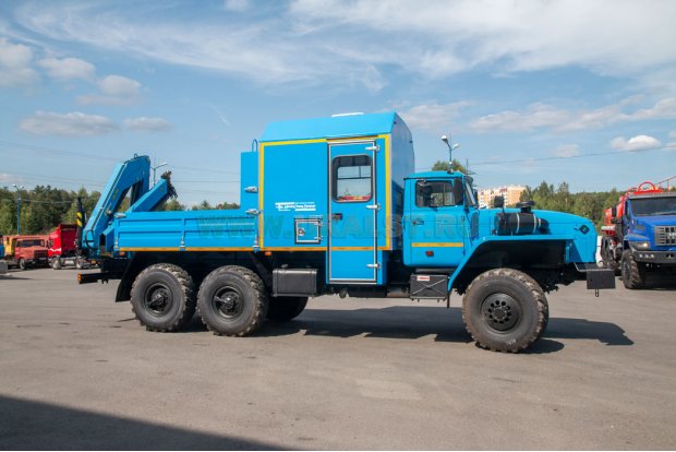 ГПА Урал 4320-60 с КМУ ИМ-150