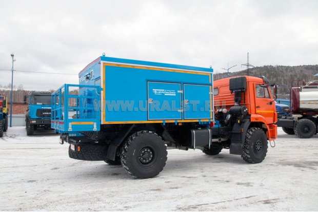 УМП-400 УСТ 54535 Камаз 43502 мех. привод