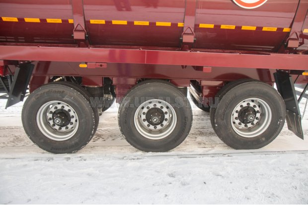 Оси полуприцепа