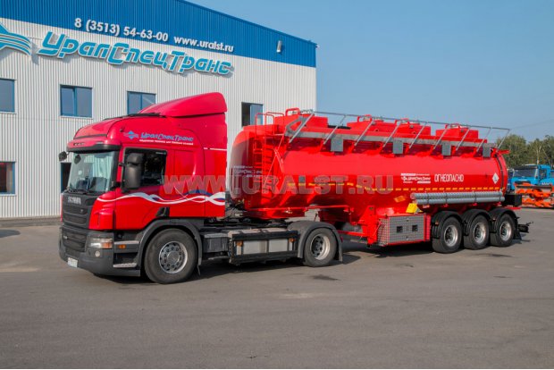 Полуприцеп цистерна ППЦ 33К-32Л-4 УСТ 9465