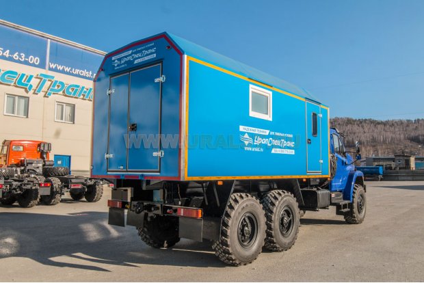 Транспортно-бытовая машина ТБМ УСТ-54534В на шасси Урал 4320-74Е5Г38 NEXT