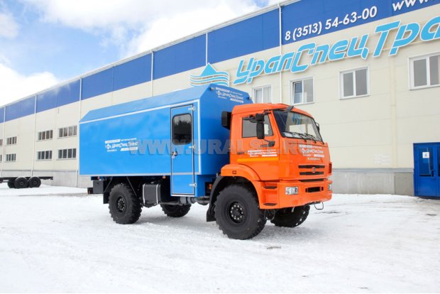 Камаз ГПА 43502-45 с закрытым кузовом