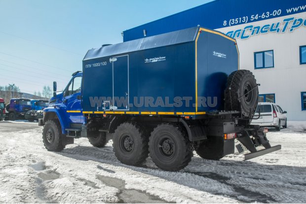 Передвижная парогенераторная установка ППУА 1600/100 Урал NEXT 5557-72Е5Г38
