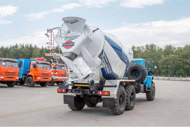 Автобетоносмеситель АБС 6ГП УСТ 54536G Урал 4320-60Е5
