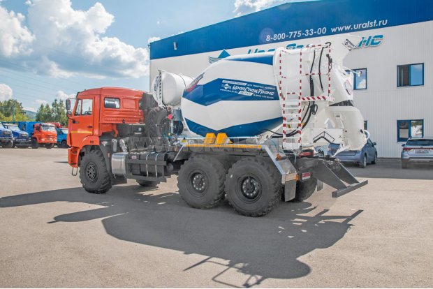 Автобетоносмеситель АБС 5ГП УСТ 54533N Камаз 43118-50