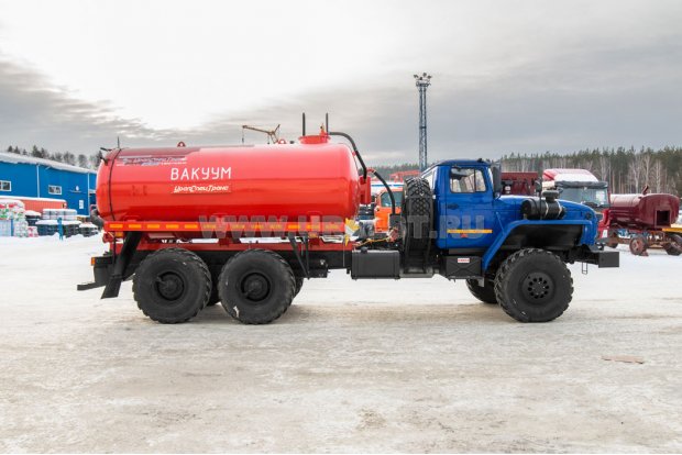 Автоцистерна вакуумная коммунальная МВ-10 КО УСТ 5453 Урал 4320-1912-40 ЕВРО-2