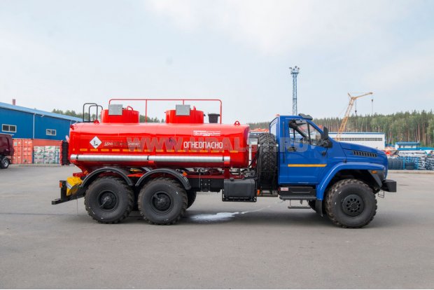 Автотопливозаправщик АТЗ-11-2Б УСТ 5453 Урал NEXT 4320-6951-74Г38 доработка под ДОПОГ