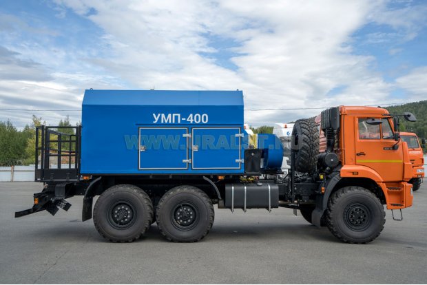 Универсальный моторный подогреватель УМП-400 УСТ 54535 Камаз 43118 гидр. привод