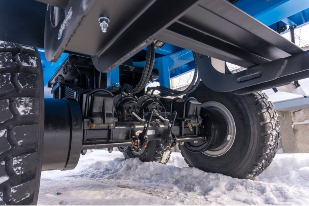 Рессорно-балансирная подвеска без РШ(центральный балансир)