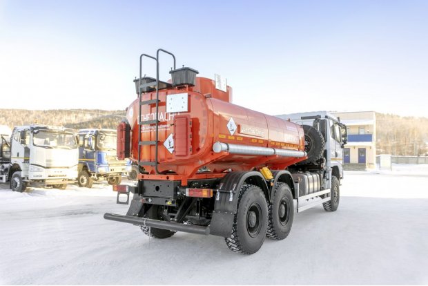 АТЗ-11Б УВТ-25, УСТ 5453 SHACMAN (ШАКМАН) SX32586V385 6х6, 14R20, КБ 4575мм.