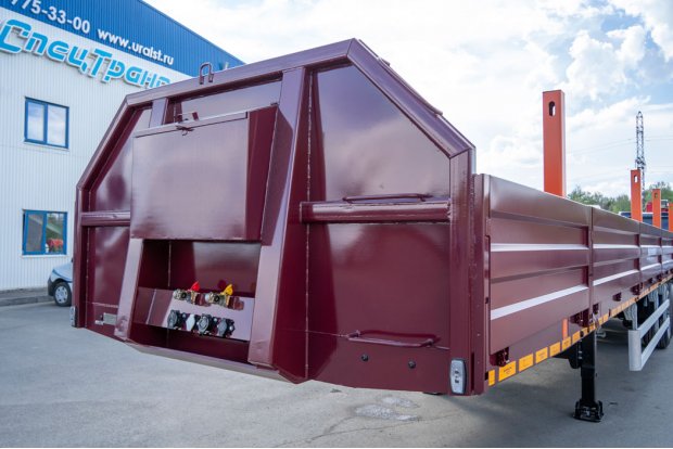 Усиленный передний борт со ступенями