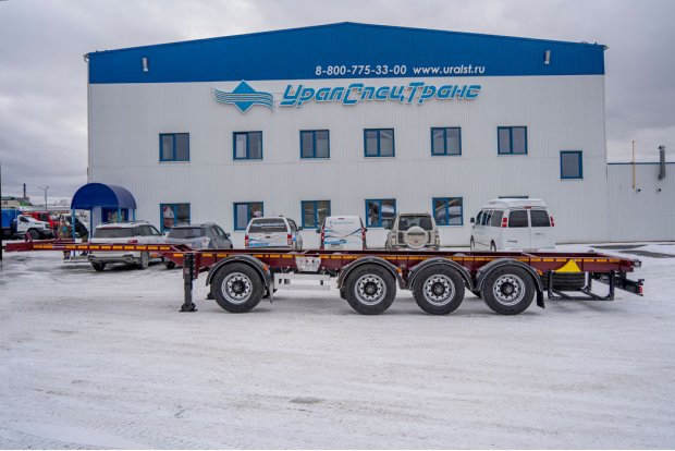 Полуприцеп контейнеровоз ППК 40Б-42ЛЛ-12 СЕВЕРЕСТ, ССУ 1100 мм