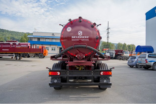 Полуприцеп-цистерна вакуумная ППЦВ 20-32Л УСТ 9465