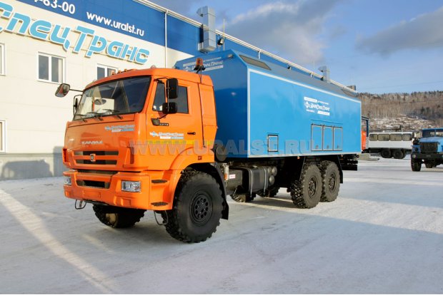 Маслостанция УСТ-5453 на шасси Камаз 43118-46