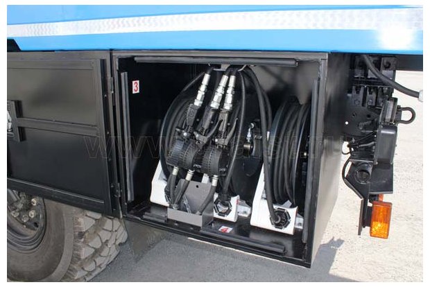 Ящики для раздаточных рукавов Фургон Маслостанция