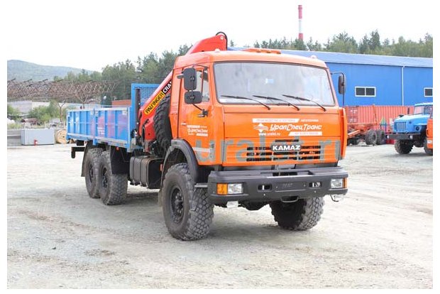 Бортовой Камаз УСТ-54531J с КМУ Palfinger PK-15500
