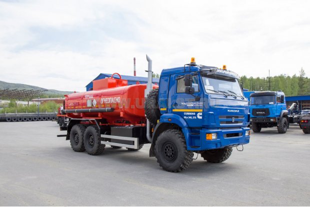 Автотопливозаправщик АТЗ-12 Камаз(Cummins)