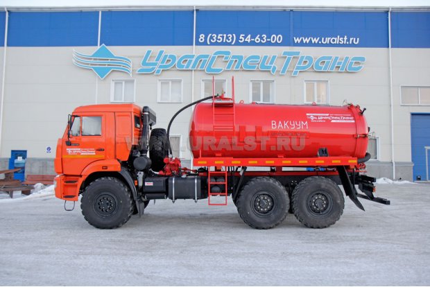 Вакуумная машина МВ-10-ОД КО УСТ-5453 Камаз 43118-50 УСТ-5453