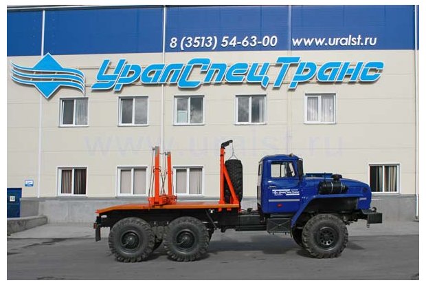 Лесовоз Урал 55571-40
