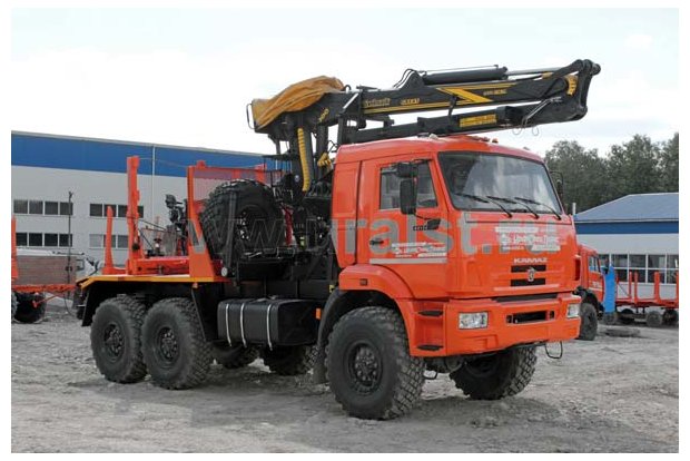 Камаз лесовоз