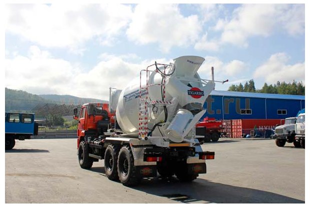 Автобетоносмеситель АБС 5АП Камаз 43118-24