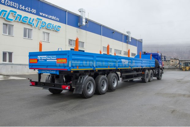 Полуприцеп бортовой ППБ 30Б-32Л-14К УСТ-94651