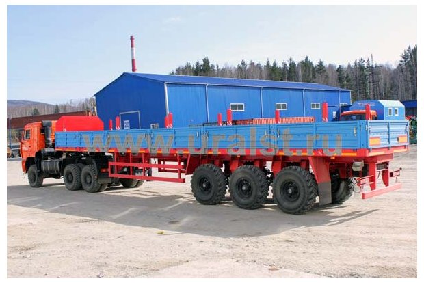 Бортовой полуприцеп