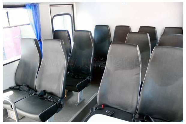 Салон вахтового автобуса