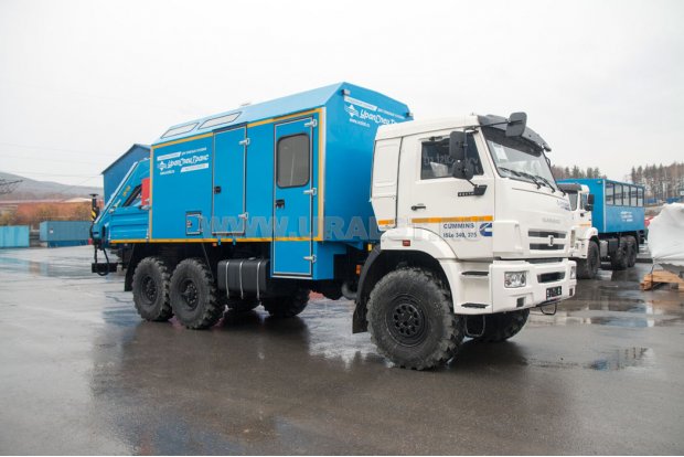 Камаз ПАРМ 43118 с КМУ ИМ-150