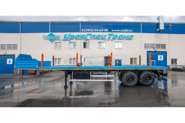 ППК 20-21-12КБ (BPW) со снятыми бортам