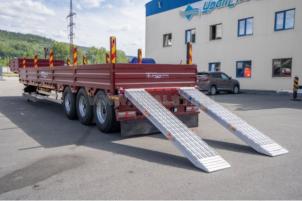 Вставные трапы полуприцепа