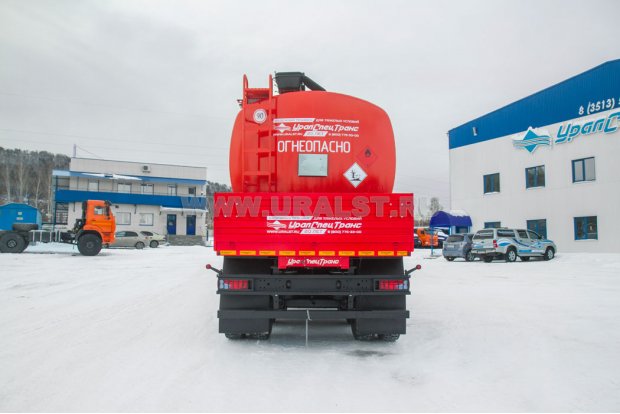 Автомобиль бортовой Контейнеровоз Volvo FM 6x6 + Контейнер-цистерна КЦ-20 УСТ 94653