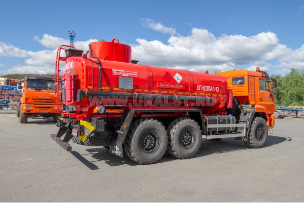 Автотопливозаправщик АТЗ-12 УСТ 5453 Камаз 43118-50, сп. место, доработка под ДОПОГ