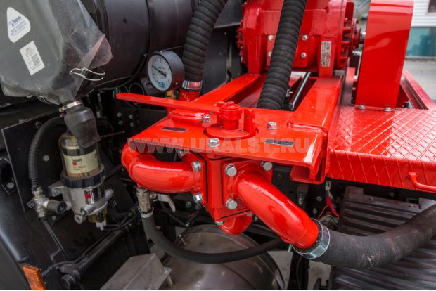 Кран управления операциями вакуумного забора /слива