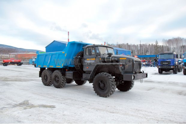 Самосвал 58312А на шасси Урал 55571-72М с задним бортом
