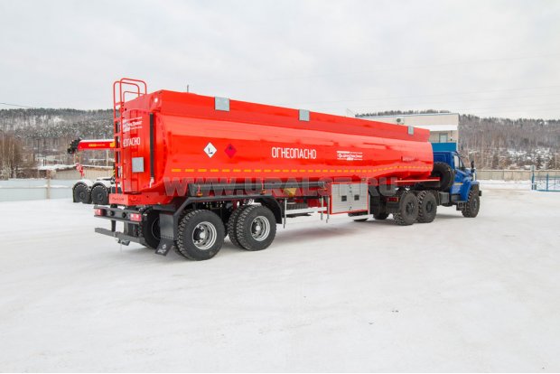 Полуприцеп цистерна ППЦ 42-24Д-4 УСТ 9465 5 мм ССУ 1500