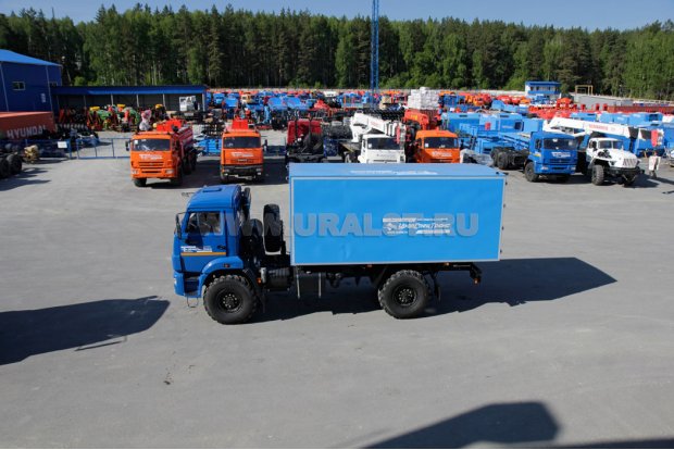 Изотермический фургон на шасси Камаз 43502-66(D5)