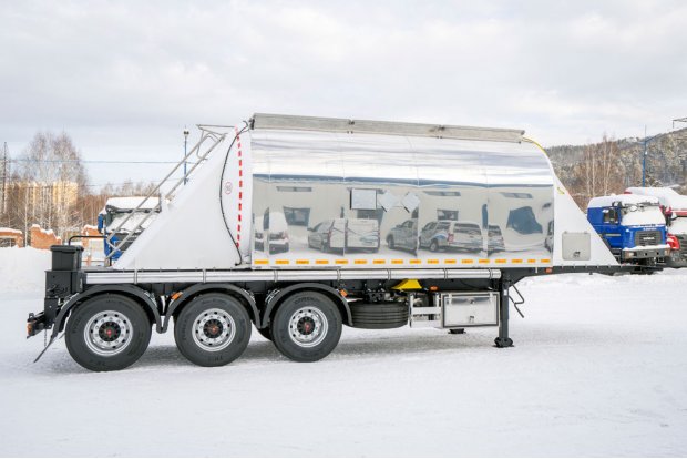 Полуприцеп цистерна ППЦВВ-22Т-32-3Н нерж
