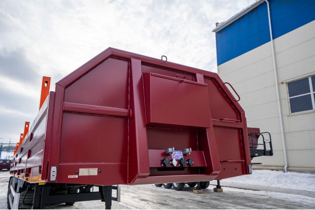 Усиленный передний борт со ступенями