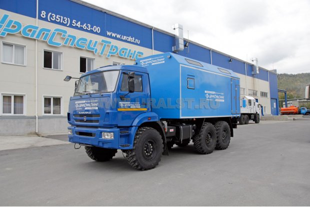 ПАРМ-02Т УСТ-54535 Камаз 5350-42 с токарным станком