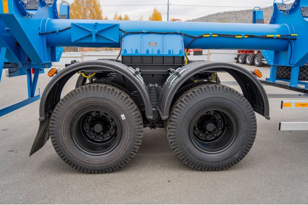 Оси полуприцепа