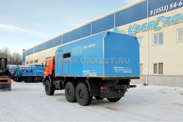 Передвижная парогенераторная установка ППУА-1600/100