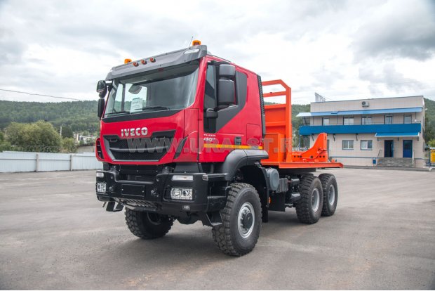 Трубоплетевоз на шасси «IVECO-AMT 633900»