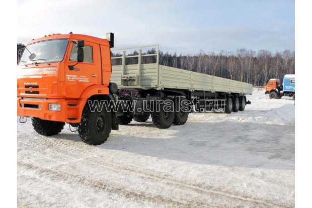 Полуприцеп бортовой 93341-21